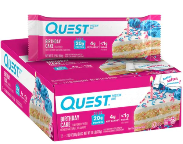 QUEST NUTRITION BAR 12X60G