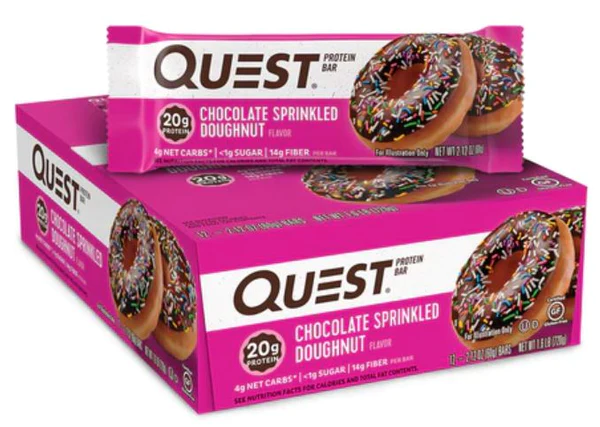 QUEST NUTRITION BAR 12X60G