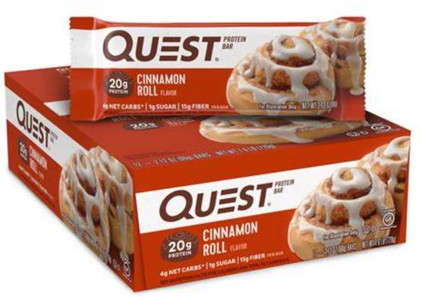 QUEST NUTRITION BAR 12X60G